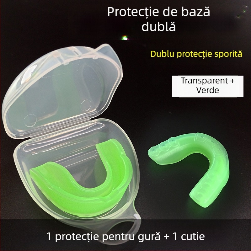 Protecție dentară pentru taekwondo și artele marțiale, modelabilă prin încălzire, greutate 0,02, potrivită pentru adulți și copii