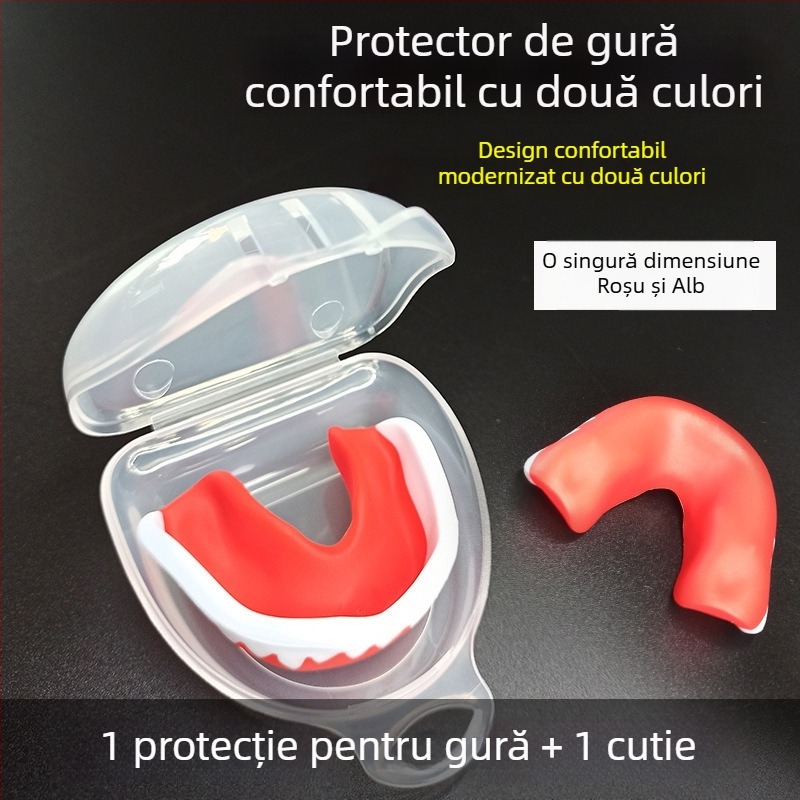 Protecție dentară pentru taekwondo și artele marțiale, modelabilă prin încălzire, greutate 0,02, potrivită pentru adulți și copii