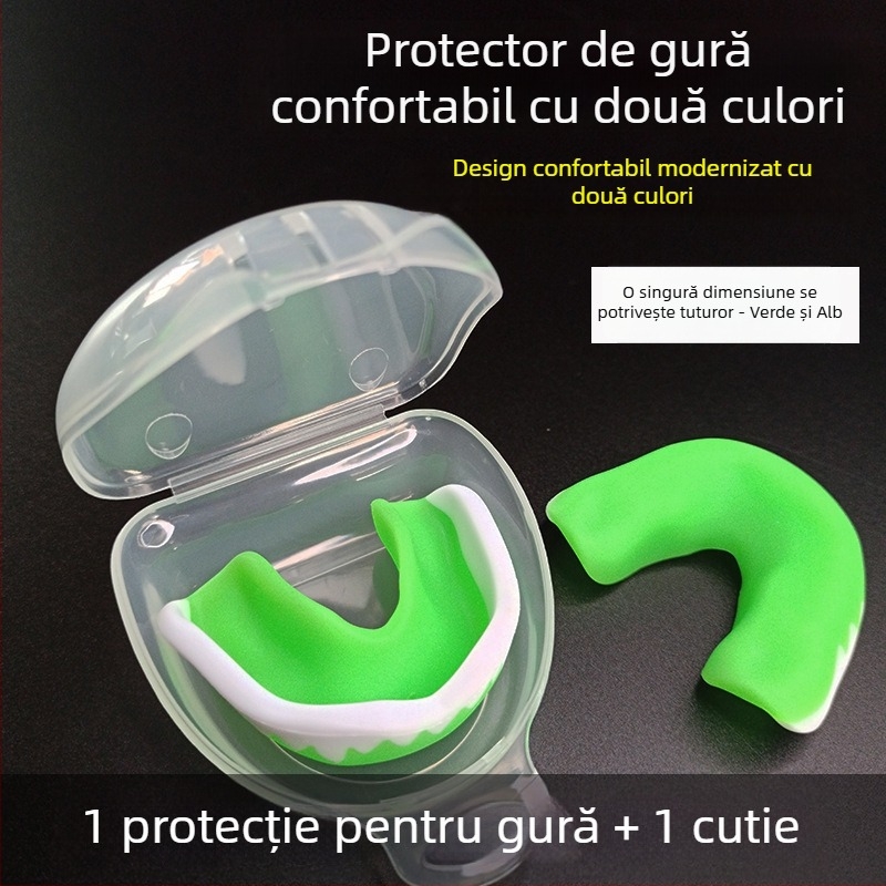 Protecție dentară pentru taekwondo și artele marțiale, modelabilă prin încălzire, greutate 0,02, potrivită pentru adulți și copii