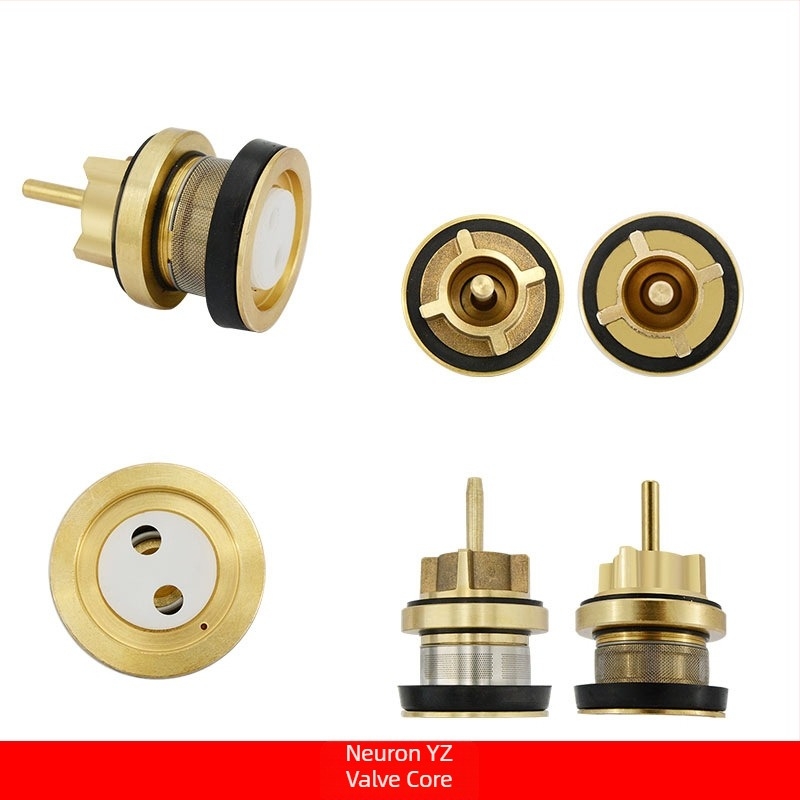 Corp de valve de spălare pentru toaletă, compatibil cu pedala American Standard - acționare manuală prin tijă de împingere, model 9852, metal