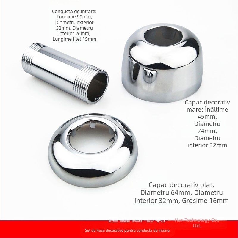 Corp de valve de spălare pentru toaletă, compatibil cu pedala American Standard - acționare manuală prin tijă de împingere, model 9852, metal