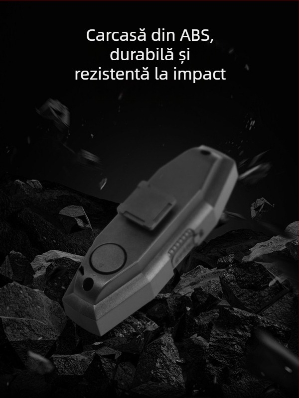 Lumină spate pentru bicicletă cu semnalizare la distanță, pentru biciclete de munte, USB-C 500mAh, montare rapidă, plimbare nocturnă