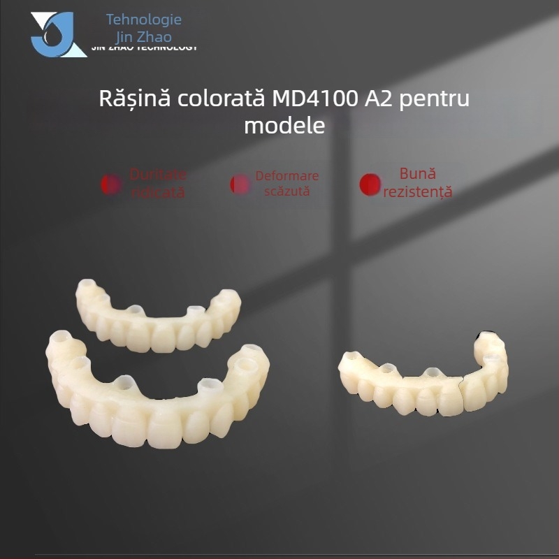 Rășină fotopolimerizabilă pentru model dentar 3D, serie ortodontică, rezoluție 0,05 mm, LCD 405 nm, Jin Chao