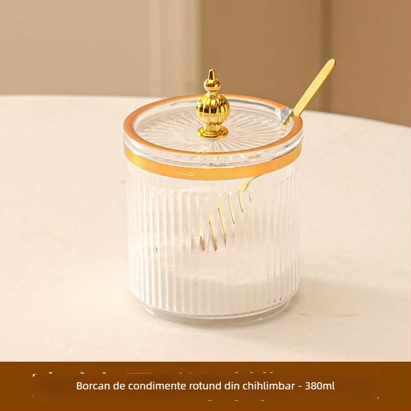 Set plastic pentru condimente de bucătărie, stil ușor luxos, cu logo personalizabil pentru condimente solide – Lansare 2024