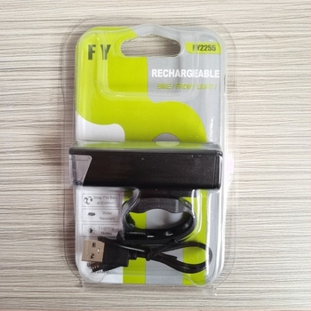 Far de bicicletă pentru munte USB reîncărcabil 2255 pentru ciclism în aer liber