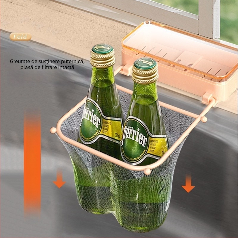 Raft pentru vase — plastic, stil modern minimalist, depozitare pe blat, lansat în 2024