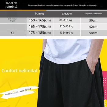 Pantaloni scurți de antrenament pentru baschet – amestec de bumbac cu 30% elastan, uscare rapidă, unisex, pentru baschet, antrenament și încălzire