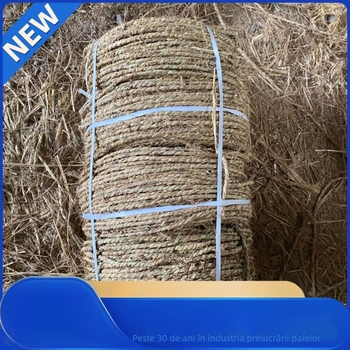 Sfoară de paie pentru grădină – pentru înfășurarea trunchiurilor de copaci și legarea bilelor de sol; Material: paie; Grosime: 15; Greutate: 7; Cod produs: 85236