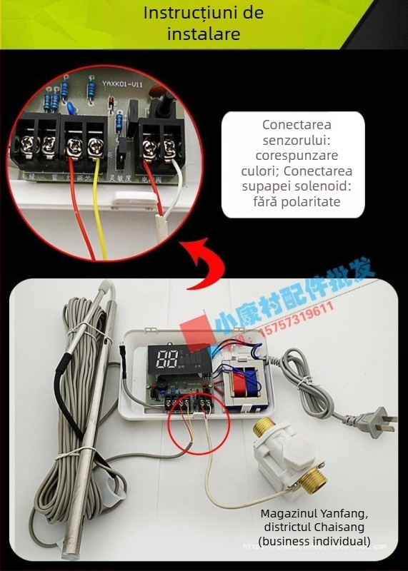 Controler solar pentru alimentarea cu apă, măsurător complet automat (DY-850)