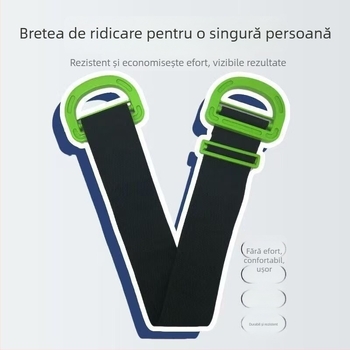 Curea de transport bagaje din nylon, reglabilă și portabilă, capacitate 150 kg