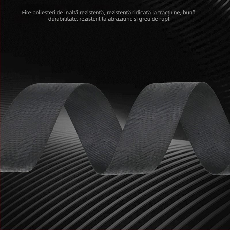 Bandă elastică retractabilă pentru prindere cu buton, îngroșată, fără amortizor, pentru camioane