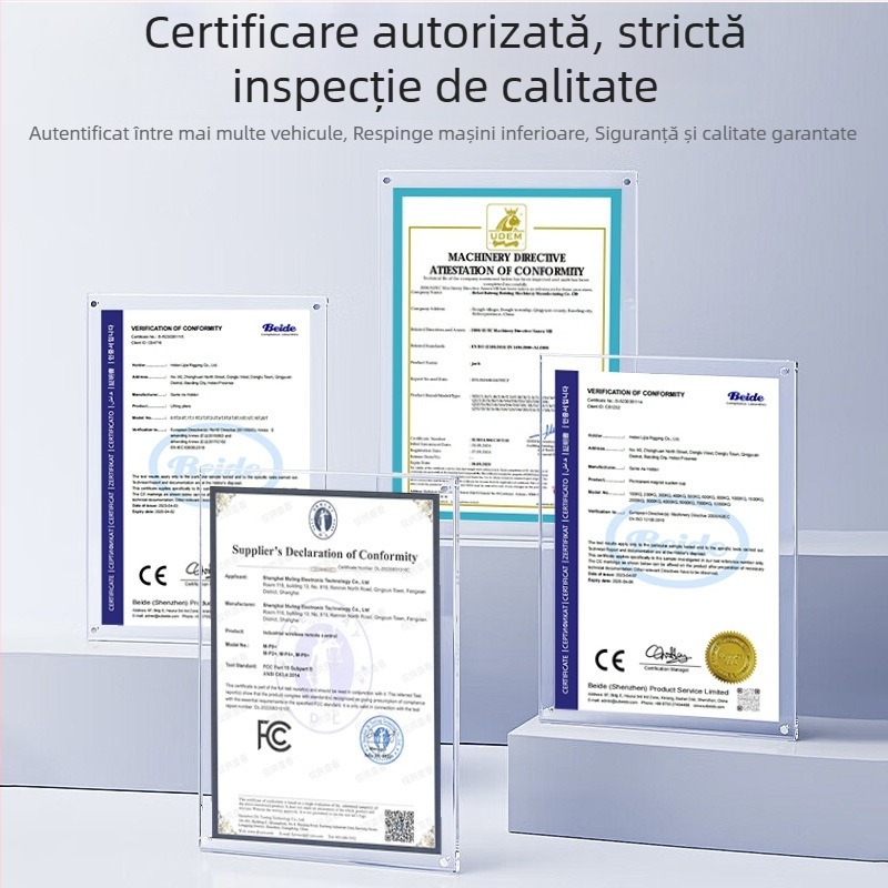 Strângător cu clichet pentru lanț de camion — manual, cârlig dublu, oțel mangan G80, OEM