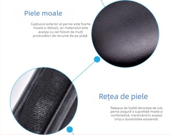 Șa de bicicletă din PU, model U, pentru bicicletă obișnuită, șa pentru pasager, procesare personalizabilă