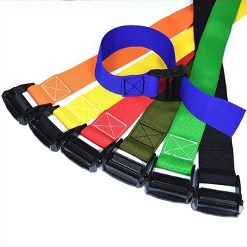 Curea de strâns din nylon cu cataramă din aliaj de zinc pentru fixarea auto și motocicletă; Material: cataramă din aliaj de zinc + bandă nylon; Utilizare: ambalare și legare