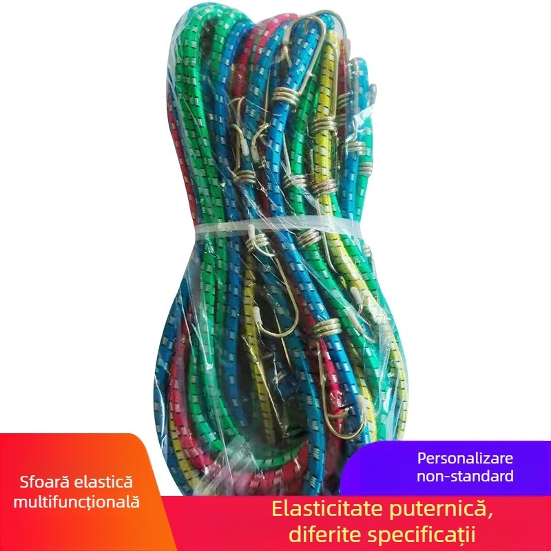 Sfoară elastică de legare bagaje — cauciuc; capacitate de încărcare 10; marcă: Altele