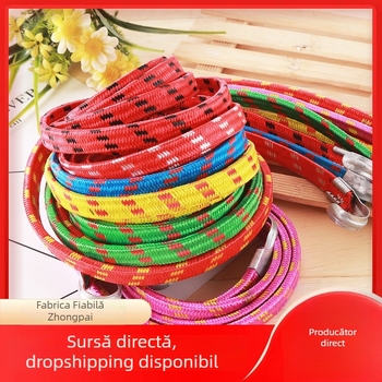 Bandă de prindere pentru motocicletă cu cârlige, funie elastică de încărcare, rezistentă, capacitate 10 kg