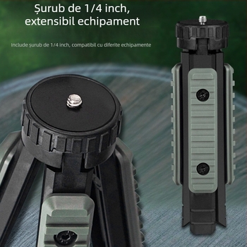 ZJ01 Suport multifuncțional tip trepied pentru iluminat exterior, utilizare pe birou/în mână — acoperire 31–40 m², adaptor de extindere, suport pentru live streaming, fotografie și proiector