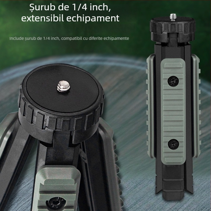 ZJ01 Suport multifuncțional tip trepied pentru iluminat exterior, utilizare pe birou/în mână — acoperire 31–40 m², adaptor de extindere, suport pentru live streaming, fotografie și proiector