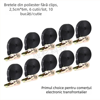 Tensionator pentru bandă de legare, din poliester și oțel, capacitate 1 tonă, suprafață galvanizată, interval de temperatură -30°C până la 80°C