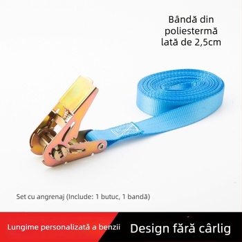 Tensionator pentru bandă de legare, din poliester și oțel, capacitate 1 tonă, suprafață galvanizată, interval de temperatură -30°C până la 80°C
