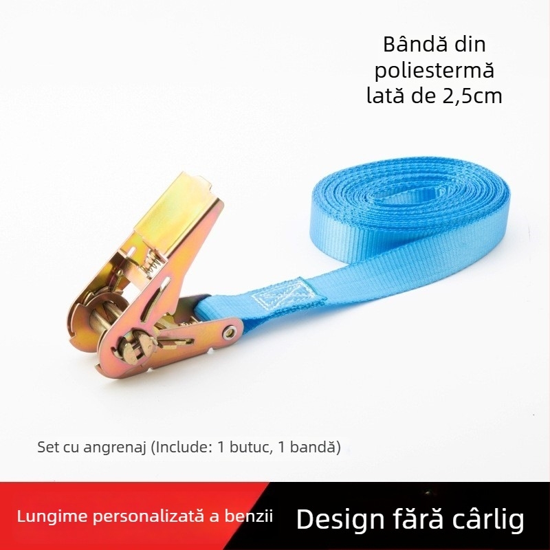 Tensionator pentru bandă de legare, din poliester și oțel, capacitate 1 tonă, suprafață galvanizată, interval de temperatură -30°C până la 80°C