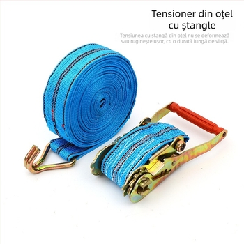 Curele de prindere cu cârlig Ratchet Hook Tie-Downs, Wanba – pentru mărfuri ambalate și sigilate