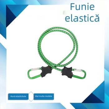Curea pentru bagaje cu elastic din cauciuc și cârlig, capacitate de încărcare 100