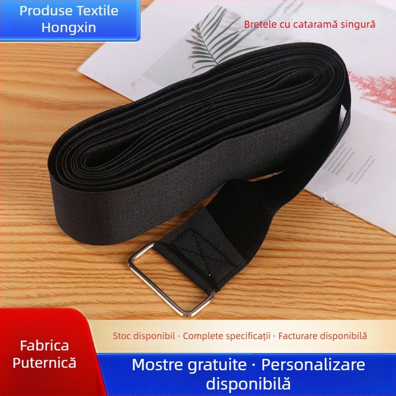 Cure Velcro – reglabile, cu închidere cu cataramă simplă pentru fixarea mărfurilor; material poliester, amestec nylon/poliester; marcă Hongxin