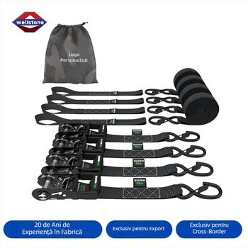 Wesstone Întinzător de curele cu acoperire din cauciuc și mecanism de tensionare cu clichet