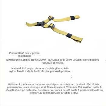 Șnururi pentru bagaje cu design Spider-Man și compatibilitate universală cu rucsacuri, material webbing, Hua Yisheng model 00189