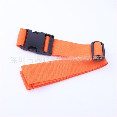 Bandă de legare a bagajelor cu bandă PP și cataramă din poliformaldehidă — construcție îngroșată, rezistență la tracțiune ridicată, lățime 50 mm