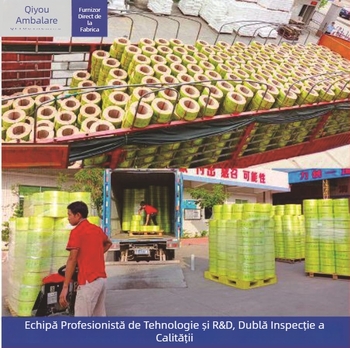 Bandă PP pentru ambalare pentru cutii, compatibilă cu mașini semiautomate, grosime 0,7 mm, rezistență la tracțiune 100 kg, model A9505#, Jiaye Tengda