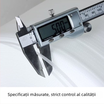 Bandă de ambalare PE pentru mașini, înaltă rezistență, ecologică și rezistentă la coroziune, grosime 0,5 mm, tracțiune 50 kg, clasă A, pentru ambalarea alimentelor