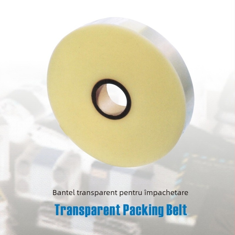Bandă de legare OPP transparentă, produs din plastic, Grosime 0,11 mm, Brand 105, Model 05, pentru ambalare