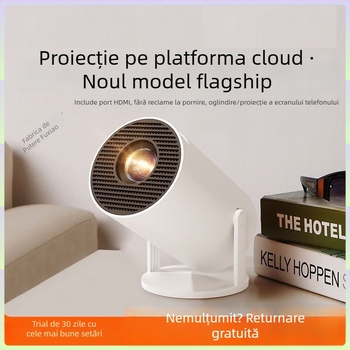 Proiector cu HDMI pentru proiecție de pe telefon, 1080p, 9800 lm, 60W