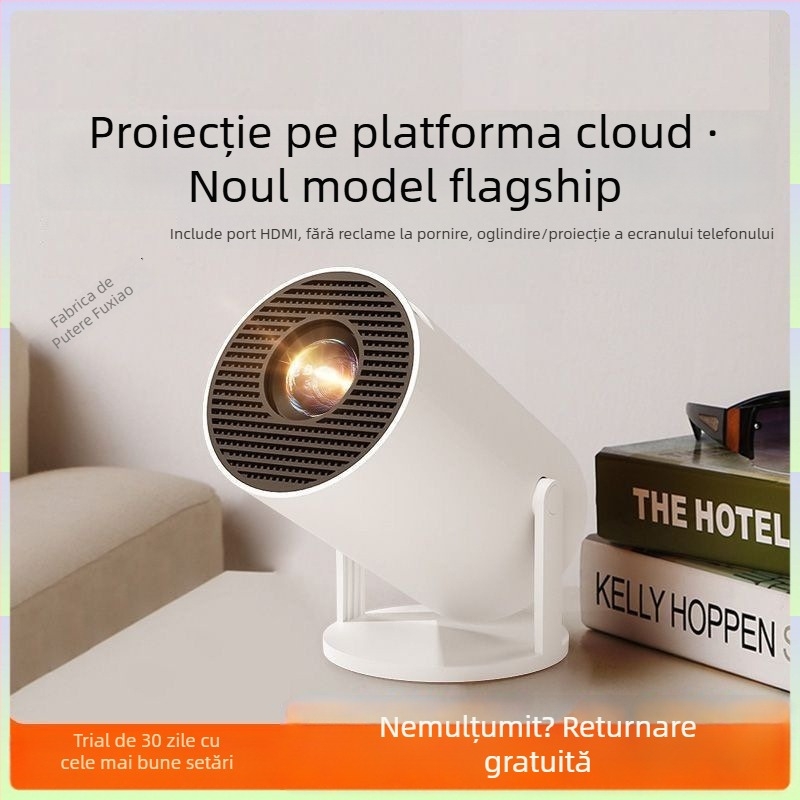 Proiector cu HDMI pentru proiecție de pe telefon, 1080p, 9800 lm, 60W