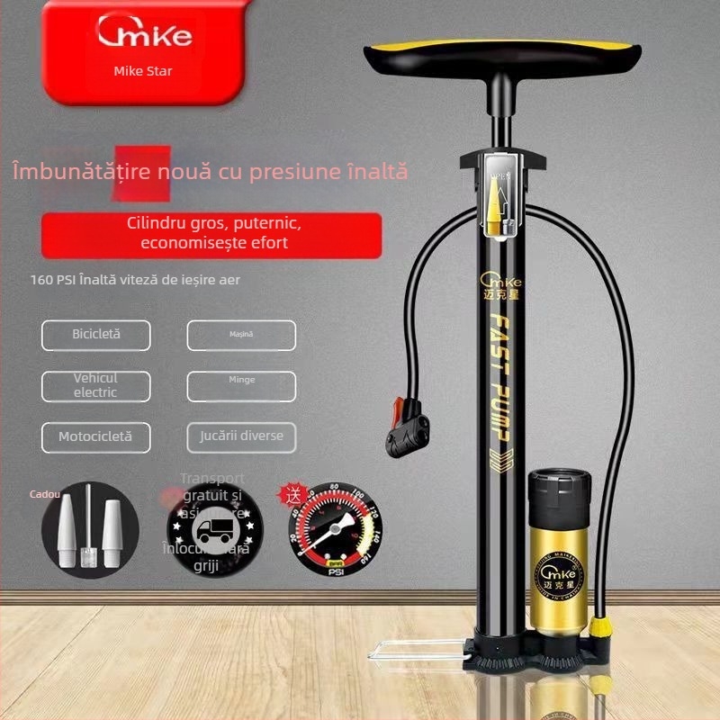 Pompa de aer electrică — universală pentru biciclete, mașini și mingi de baschet; presiune înaltă, brand Strong merchants