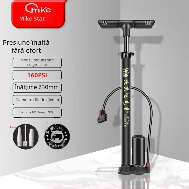Pompa de aer electrică — universală pentru biciclete, mașini și mingi de baschet; presiune înaltă, brand Strong merchants