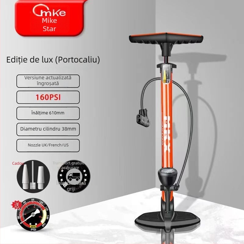 Pompa de aer electrică — universală pentru biciclete, mașini și mingi de baschet; presiune înaltă, brand Strong merchants
