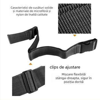 Mufeng curea pentru bagaje cu cataramă încrucișată – curea de călătorie din nylon, extensibilă MF-260104