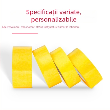 Bandă de ambalare cu film BOPP, adeziv pe bază de apă (grosime: 52; rezistență la temperaturi: -20 până la 40 °C; aderență: puternică)