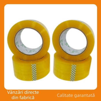Bandă de ambalare, adeziv pe bază de apă, viscozitate mare, film BOPP, pentru sigilarea coletelor