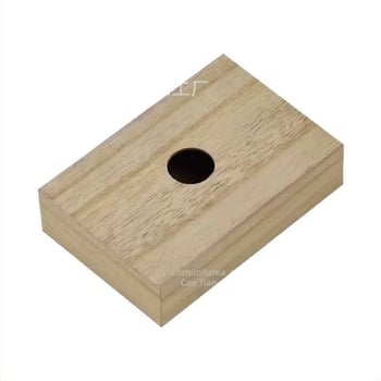 Cutie de depozitare dreptunghiulară din lemn cu gravură, ambalaj personalizabil, model tq1110