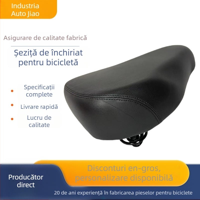 Șa de bicicletă electrică, brand Jeo, model Little Horse Driving the Car; material: plastic PU; compatibil cu vehicule electrice