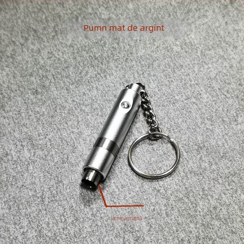 Puncător de trabucuri din aluminiu – funcționare manuală, personalizabil, stil simplu