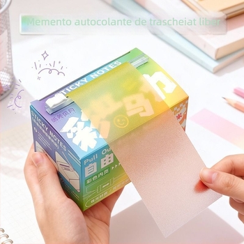 Zi yi Note adezive cu deschidere glisantă, 6 pagini interne, ambalaj de bază