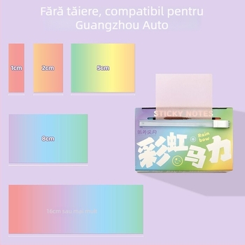 Zi yi Note adezive cu deschidere glisantă, 6 pagini interne, ambalaj de bază