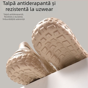 Sandale bărbați din EVA cu vârf închis, respirante, antiderapante, pentru activități în aer liber