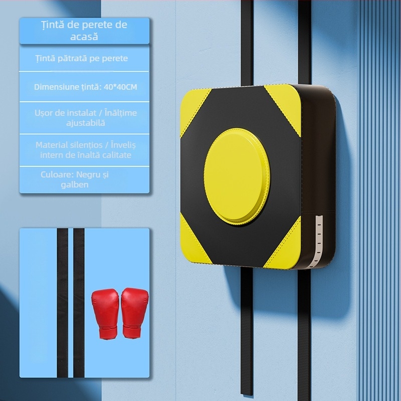 Țintă de perete pentru box, antrenament acasă, stil vertical, material PU, antrenament Taekwondo și Sanda