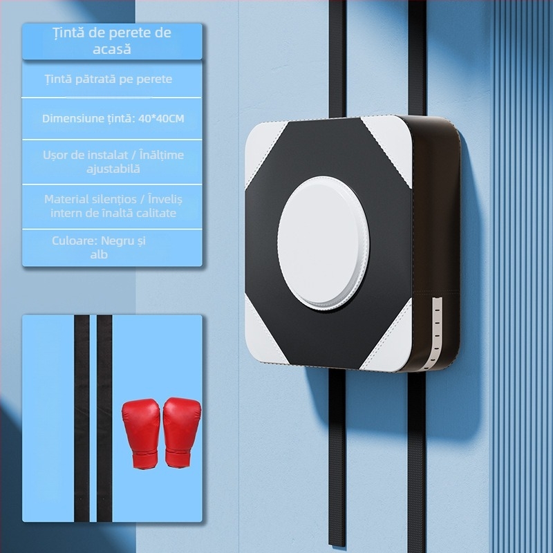 Țintă de perete pentru box, antrenament acasă, stil vertical, material PU, antrenament Taekwondo și Sanda